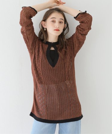 【TODAYFUL / トゥデイフル】Pattern Lace Knit | JOINT WORKS 