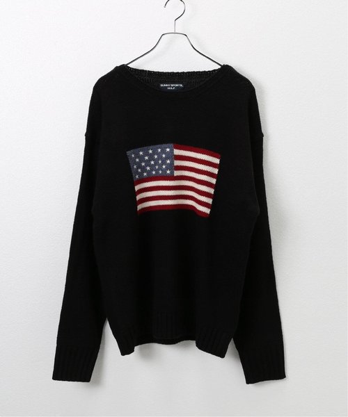 SUNNY SPORTS/サニースポーツ】 Flag Crew Sweater | JOINT WORKS