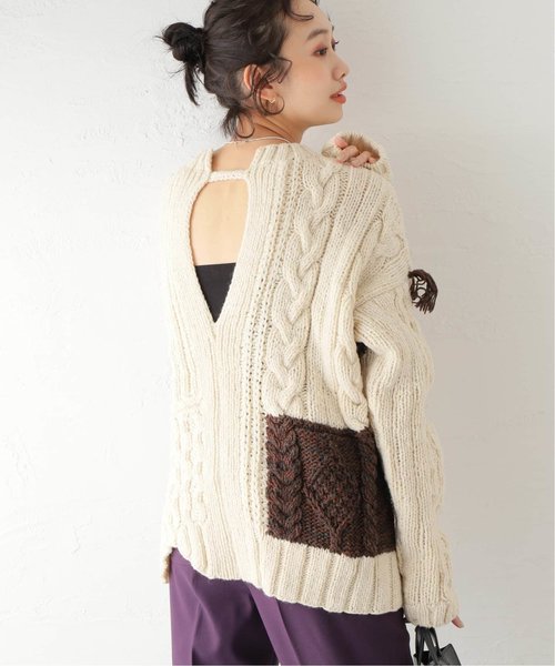 TODAYFUL / トゥデイフル】Patchwork Hand Knit | JOINT WORKS