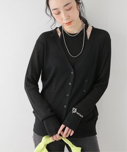 【TODAYFUL / トゥデイフル】Layered Knit Cardigan