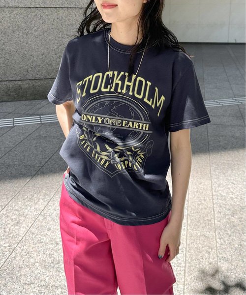 WAVE UNION / ウェーブユニオン】Stockholm Print Tシャツ | JOINT