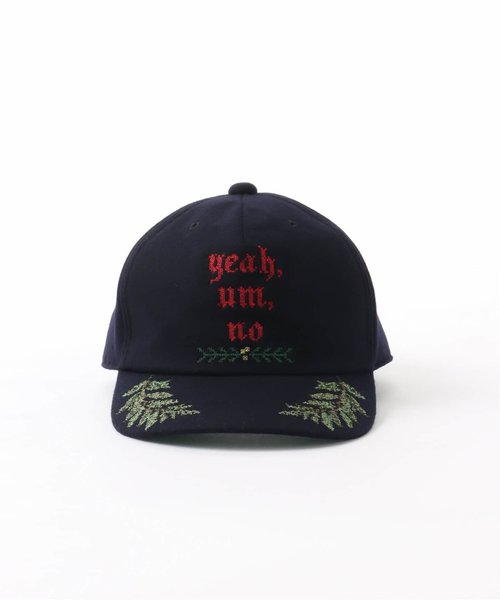 SON OF THE CHEESE / サノバチーズ】 Flower crossstitch Cap | JOINT