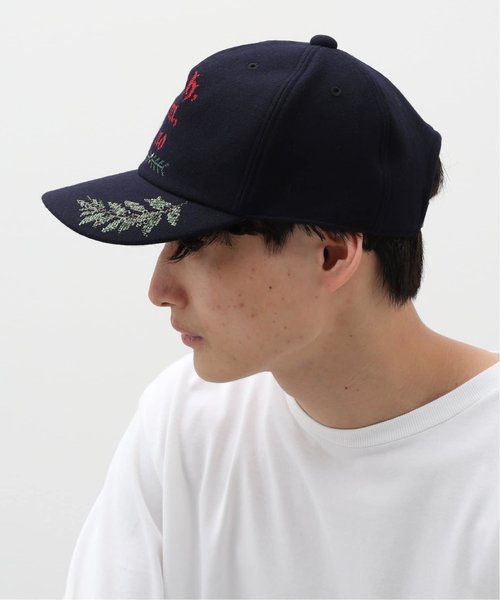 SON OF THE CHEESE / サノバチーズ】 Flower crossstitch Cap | JOINT