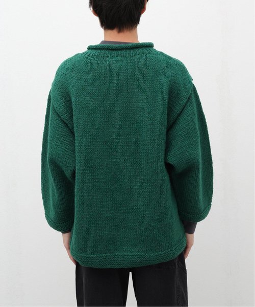 macmahon knitting mills フラワークルーネックニット - ニット/セーター