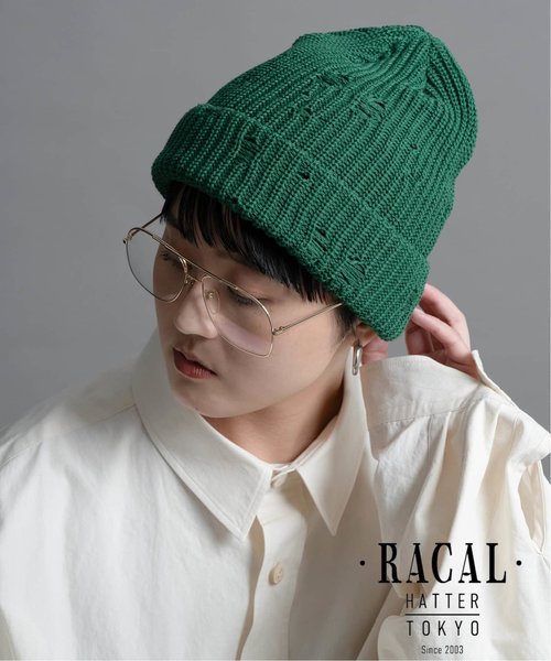【RACAL*JW】 別注 Damage Knit Cap