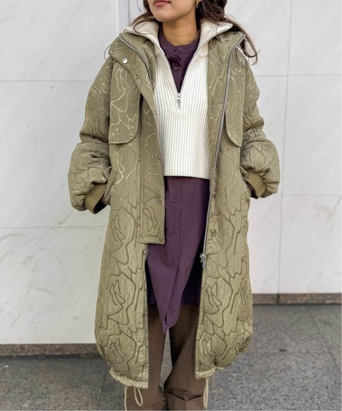 TODAYFUL / トゥデイフル】Jacquard Down Coat | JOINT WORKS ...