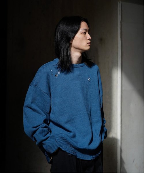 【Sunny Sports/サニースポーツ】 Worn-Out Crew Sweater