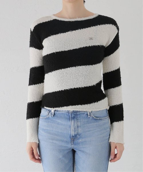 【KIJUN/キジュン】 Oblique Knit Pullover