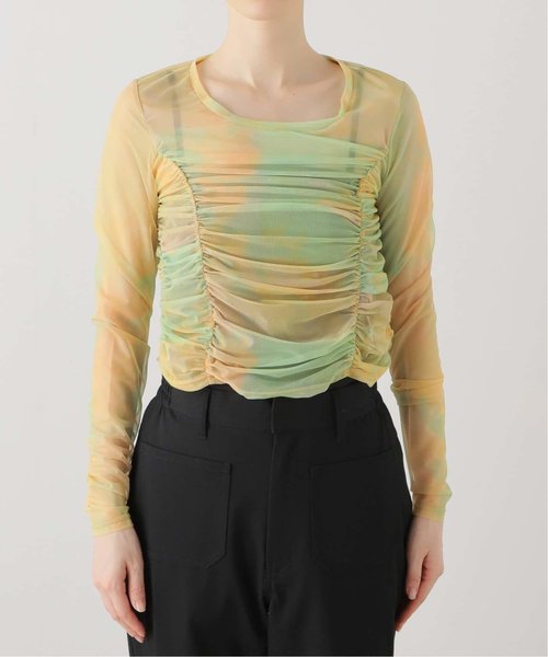 【ANNA SUI NYC / アナスイエヌワイシー】 Gather sheer tops