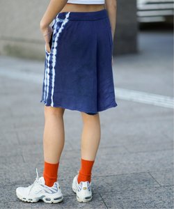 【irojikake/イロジカケ】 Tie-dye knit short pants