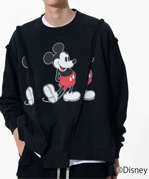 DISCOVERED “Disney Collection”< Mickey > Wide Sweat