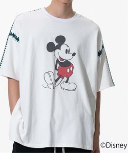 DISCOVERED “Disney Collection”＜Mickey＞ Shell Stitch S/S Cutsewn