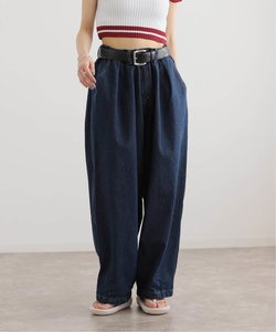 ANGLAN Rigid Indigo Denim Balloon PANTS ANG-003