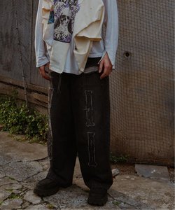 DISCOVERED×GIDEAL×JW WKnee Bone Denim PANTS