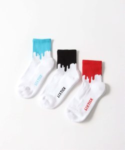 LIXTICK/リックスティック DRIP SOCKS 3PACK 2ND