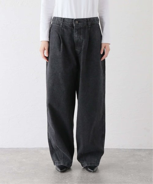 ANGLAN / アングラン Tin Denim Balloon Pants