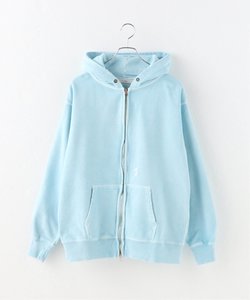 JieDa/ジエダ PIGMENT J LOGO ZIP UP HOODIE　JIE-24W-CT09