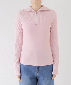 KIJUN/キジュン Corduroy Half Zip-Up Top