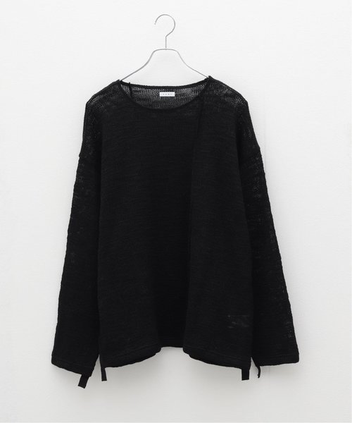 Name./ネーム WOOL MESH LOOSE SLEEVE