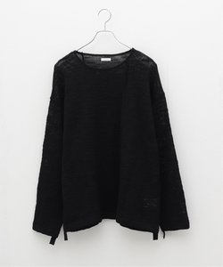 Name./ネーム WOOL MESH LOOSE SLEEVE