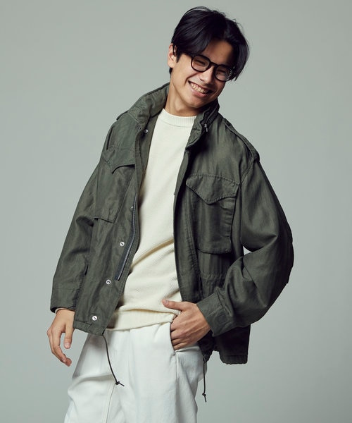 バックナンバー M 65フィールドジャケット ライトオン Right On の通販 Mall