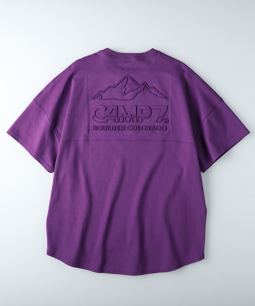 キャンプ7 エンボスロゴTシャツ