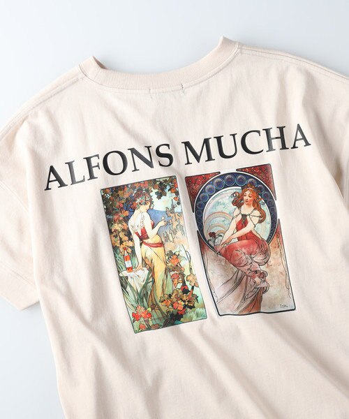 アートプリントtシャツ アルフォンス ミュシャ ライトオン Right On の通販 Mall