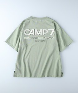 キャンプ7 バックエンボスＴシャツ