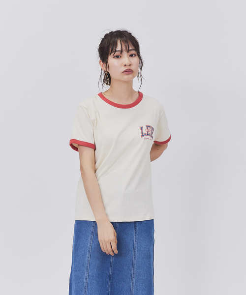 リー ワンポイントリンガーＴシャツ | ライトオン（Right-on）の通販