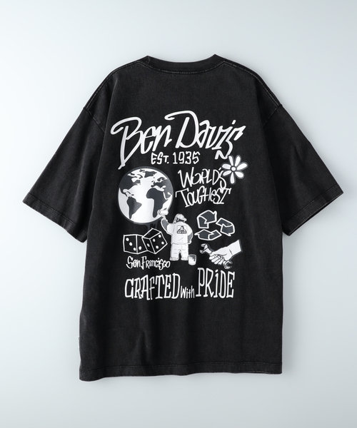 ベンデイビス 【BEN DAVIS】別注グラフィックプリントTシャツ