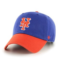 Mets '47 CLEAN UP Royal/Orange