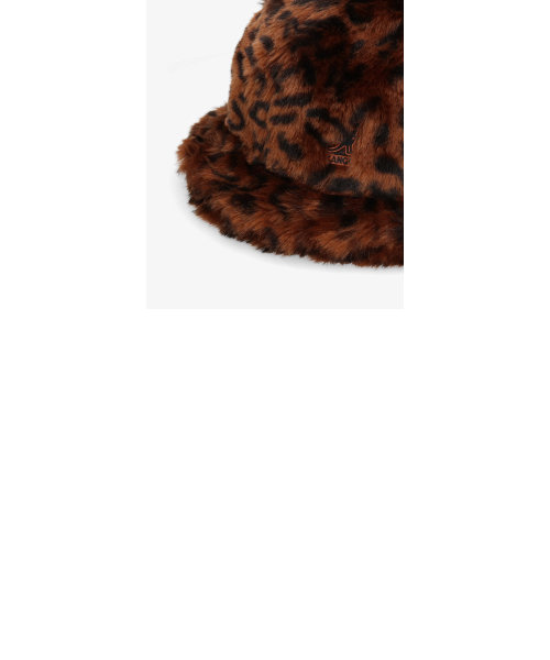 KANGOL Faux Fur Casual LEOPARD | gifthat（ギフトハット）の通販 - &mall