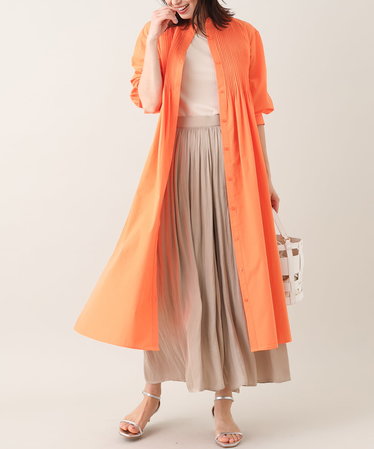 ワンピース・ドレス（オレンジ/橙色）通販 | &mall（アンドモール 