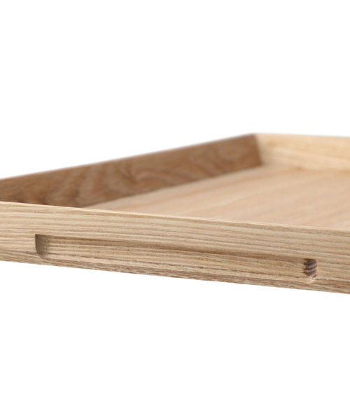 枠付き滑りにくい木製トレー