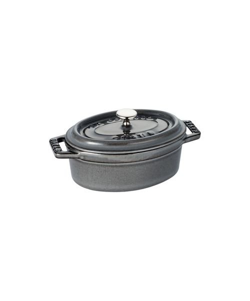   STAUB ピコ・ココット オーバル 11cm グレー  