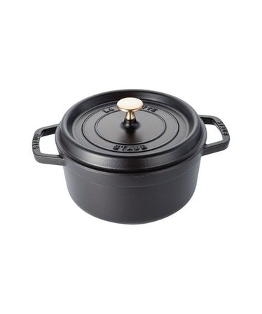 期間限定】STAUB ココットラウンド22㎝ ベーシックセット*0146 ...