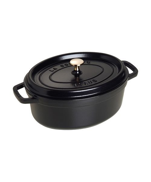   STAUB ピコ・ココット オーバル 29cm ブラック  