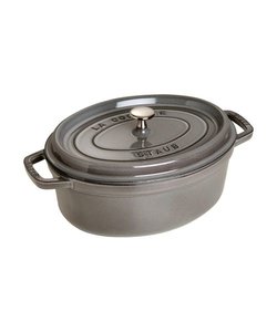   STAUB ピコ・ココット オーバル 29cm グレー  