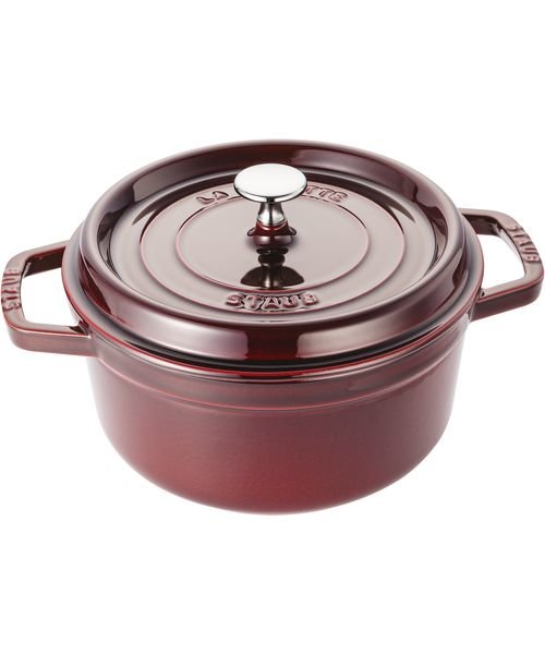   STAUB ピコ・ココット ラウンド 22cm グレナディンレッド  