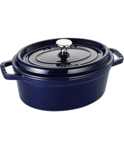   STAUB ピコ・ココット オーバル 23cm グランブルー  