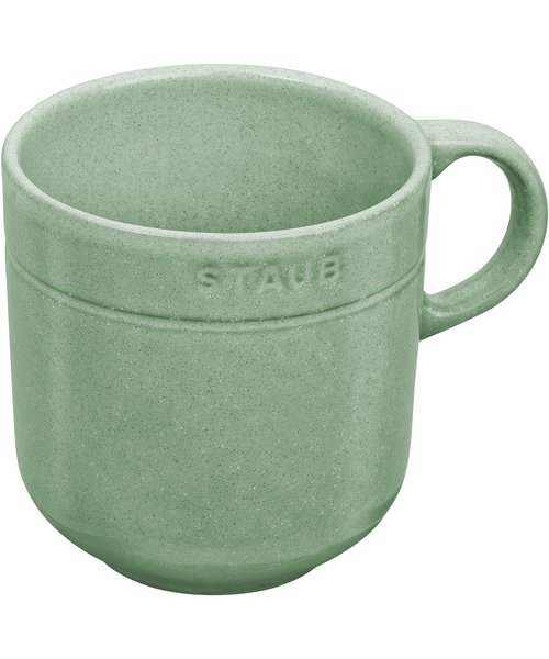 STAUBセラミック ダイニングライン マグ350ml セージグリーン