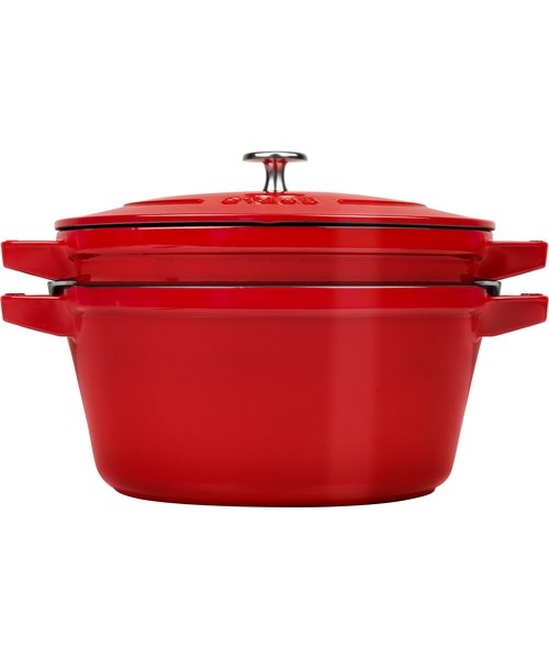 【新品未使用】STAUB ストウブ スタッカブルココット 3pcs 24cmココット