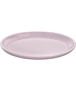 STAUB セラミックダイニングライン プレート22cm シフォンローズ