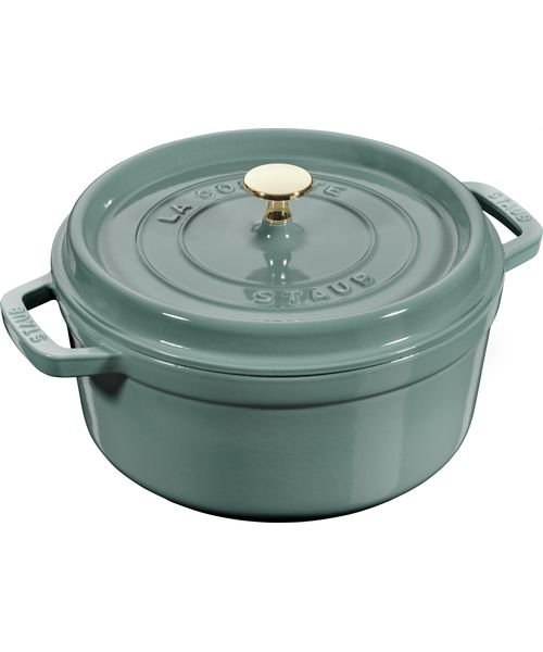 ストウブ STAUB グランドココット 24㎝ セージ グリーン 緑