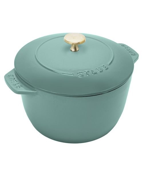 【新品】STAUB ワナベ Ｌ セージグリーン Amazon.co.jp: staub ストウブ 「 ワナベ セージグリーン L 20cm