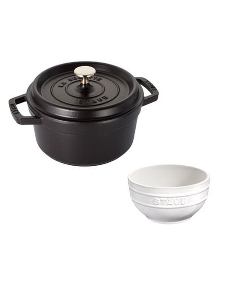 【期間限定】STAUB ココットラウンド20㎝ ベーシックセット*0145