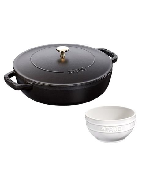 【期間限定】STAUB ブレイザー・ソテーパン26㎝ ベーシックセット*0148