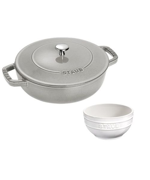 【期間限定】STAUB ブレイザー・ソテーパン26㎝ ベーシックセット*0148