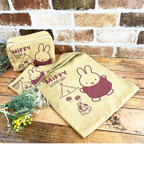 ミッフィー miffy キャンプシリーズ ティッシュポーチ ポーチ ケース