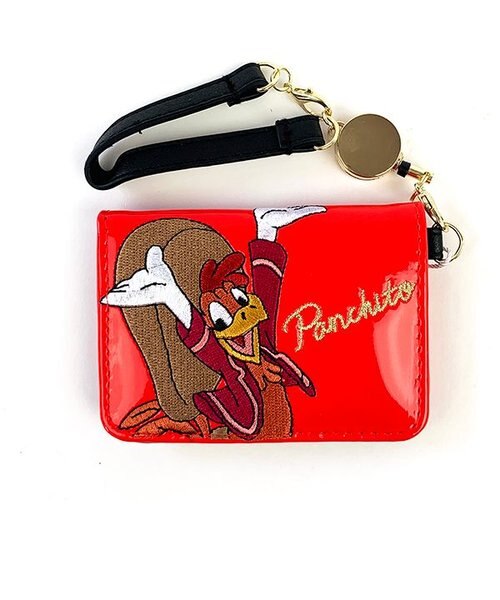 ディズニー パンチート オープンパスケース パンチート パスケース 定期入れ グッズ Disney レッド Mcor Perfect World パーフェクトワールド の通販 Mall